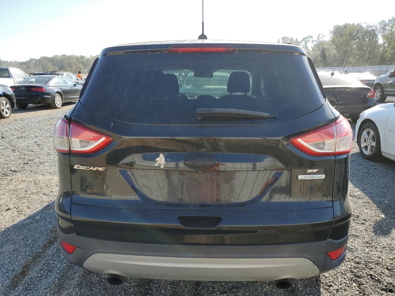 2015 Ford Escape VIN 1FMCU0GX8FUB97307 Copart auction photo, top/roof damage thumbnail 6