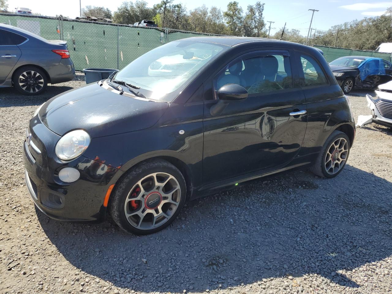 2015 Fiat 500 VIN 3C3CFFBR9FT648379