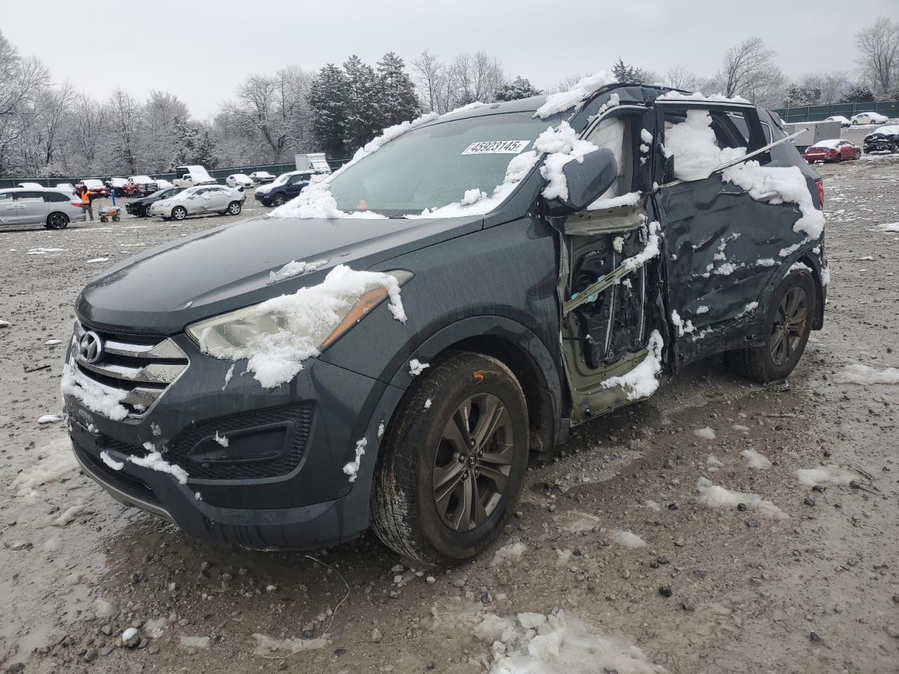 2013 Hyundai Santa Fe VIN 5XYZT3LBXDG061093