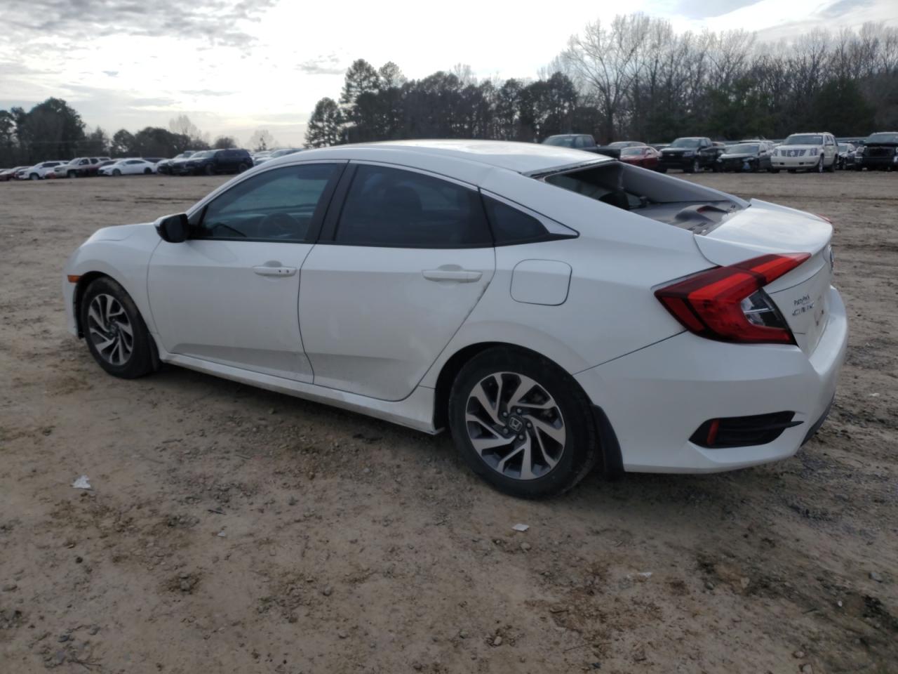 2016 Honda Civic VIN 2HGFC2F75GH516881 Copart auction photo, rear end / side damage thumbnail 2
