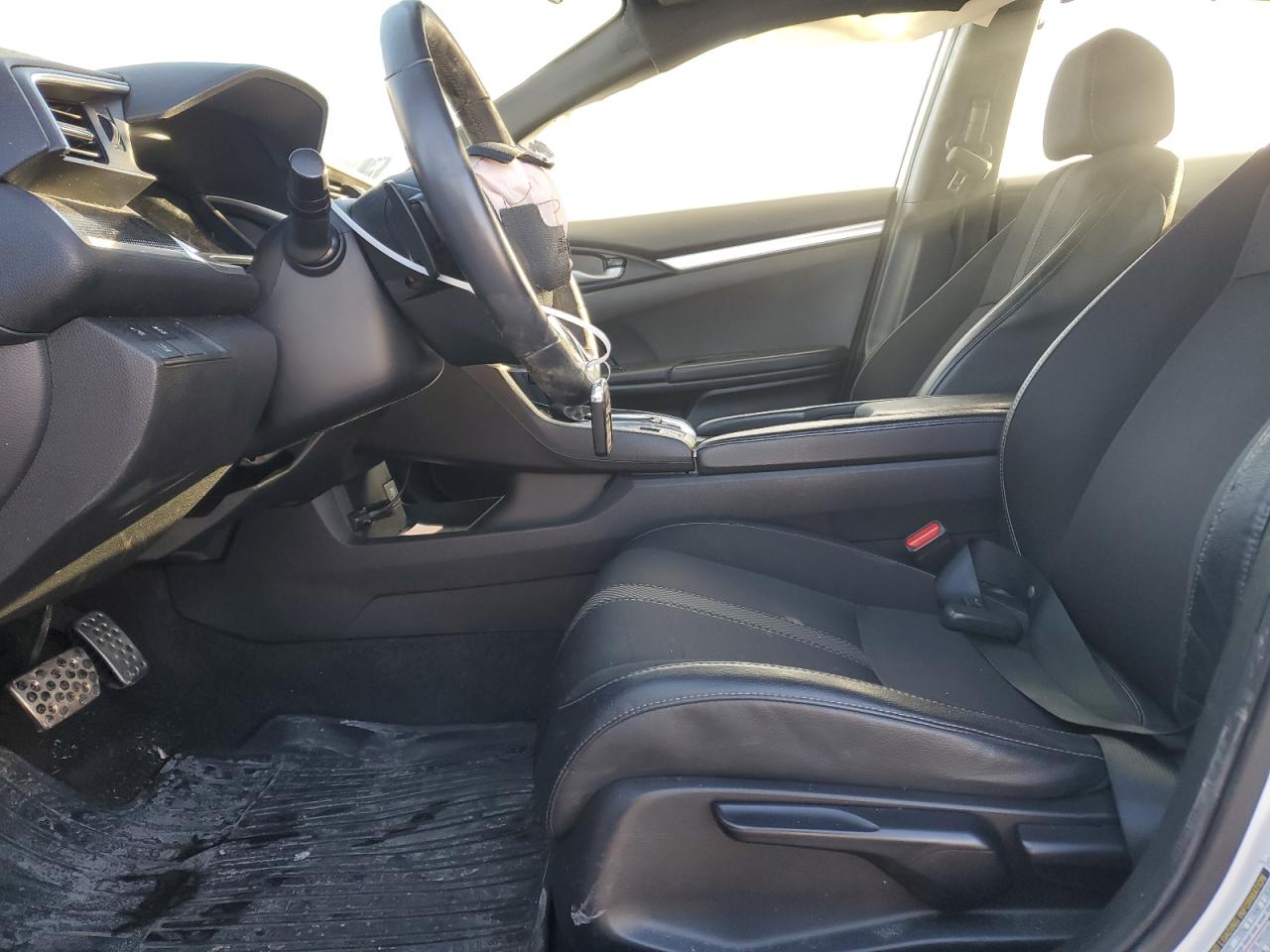 2020 Honda Civic VIN 2HGFC2F87LH505710 Copart auction photo, front end damage thumbnail 7