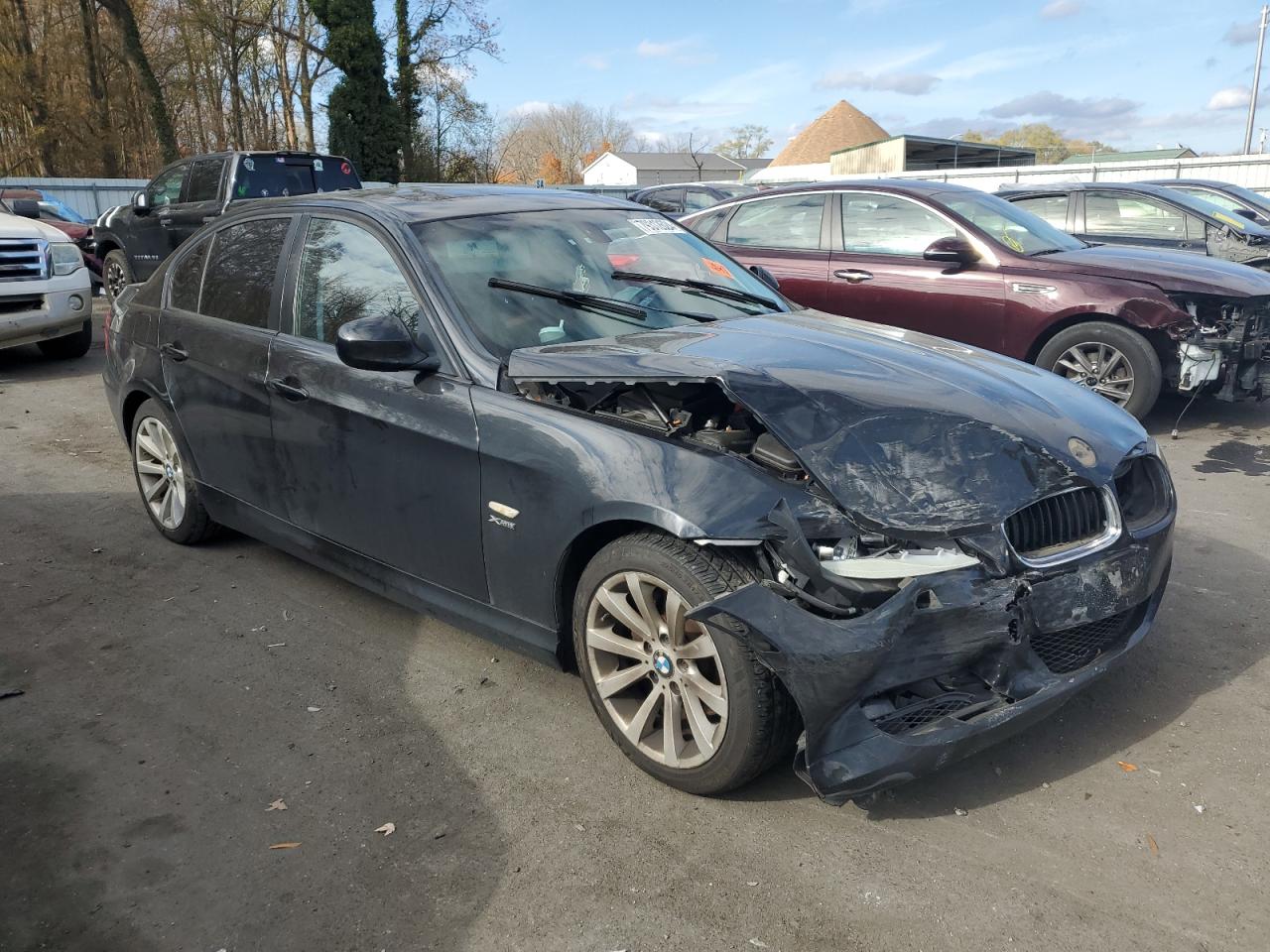 2011 BMW 3er VIN WBAPK5C59BA995286 Copart auction photo, front end damage thumbnail 4