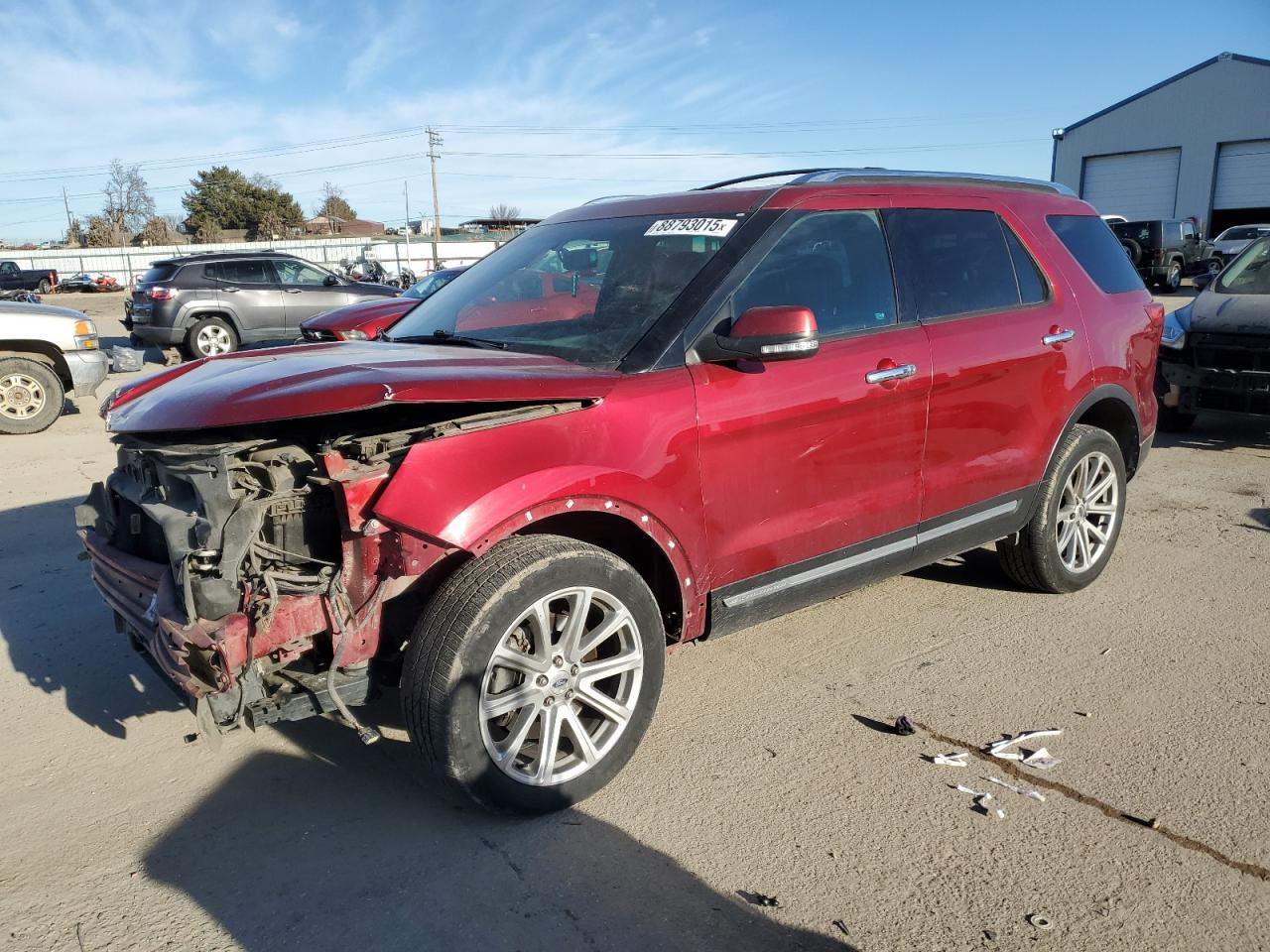 2016 Ford Explorer VIN 1FM5K8F85GGD30158