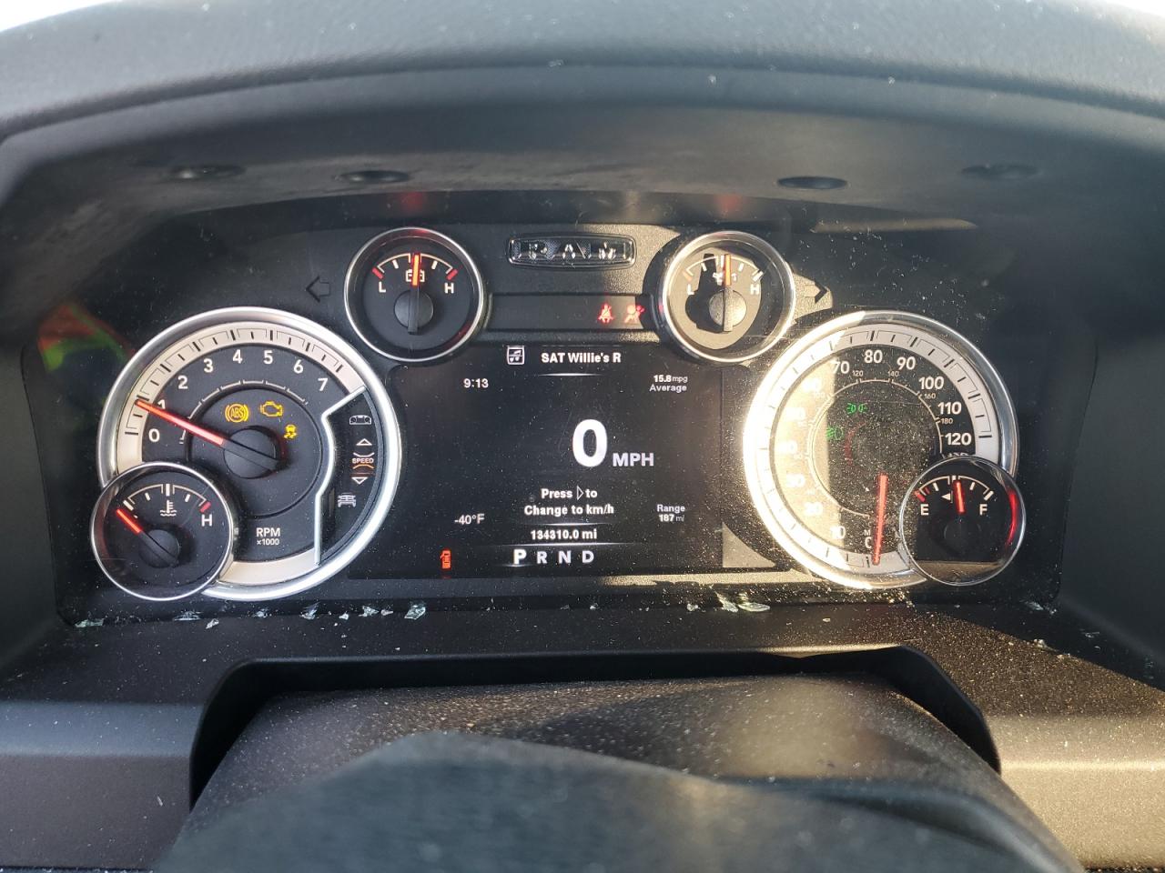 2013 RAM 1500 VIN 1C6RR7GTXDS549129 Copart auction photo, front end / side damage thumbnail 9