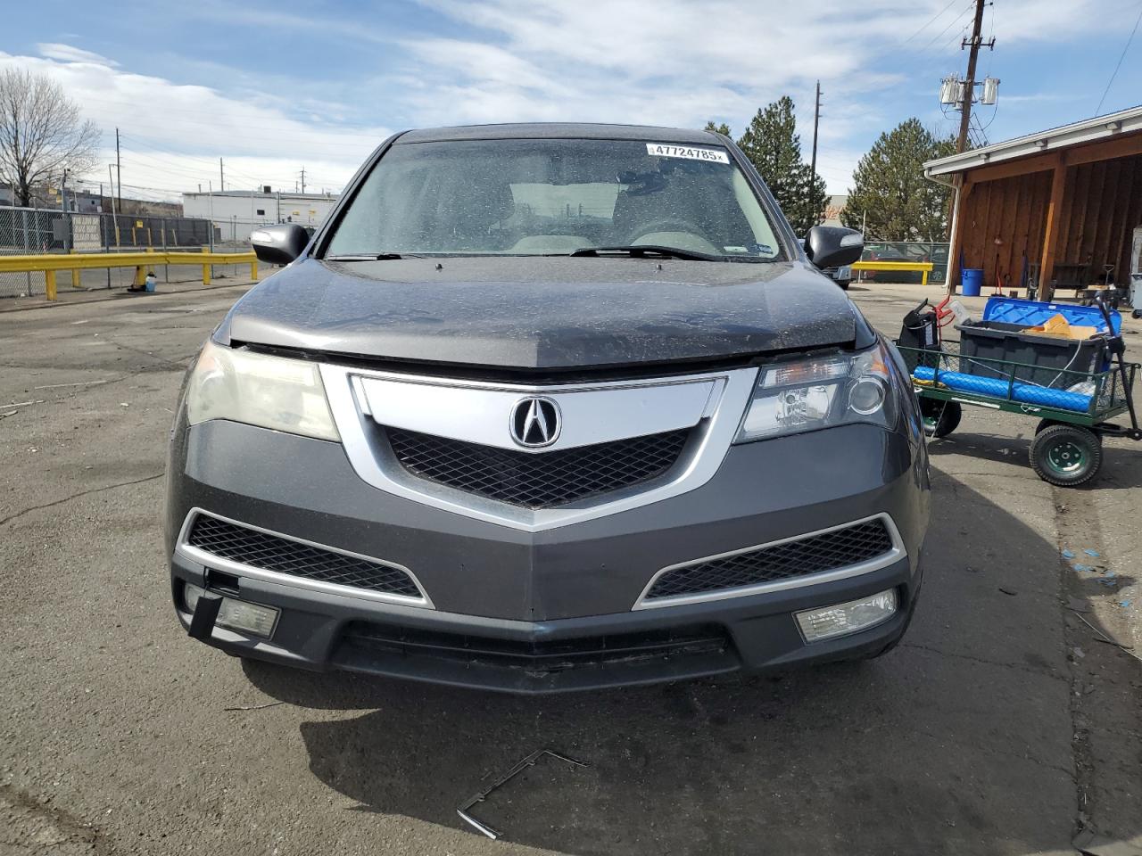 2010 Acura MDX VIN 2HNYD2H65AH507009 Copart auction photo, minor dent/scratches damage thumbnail 5