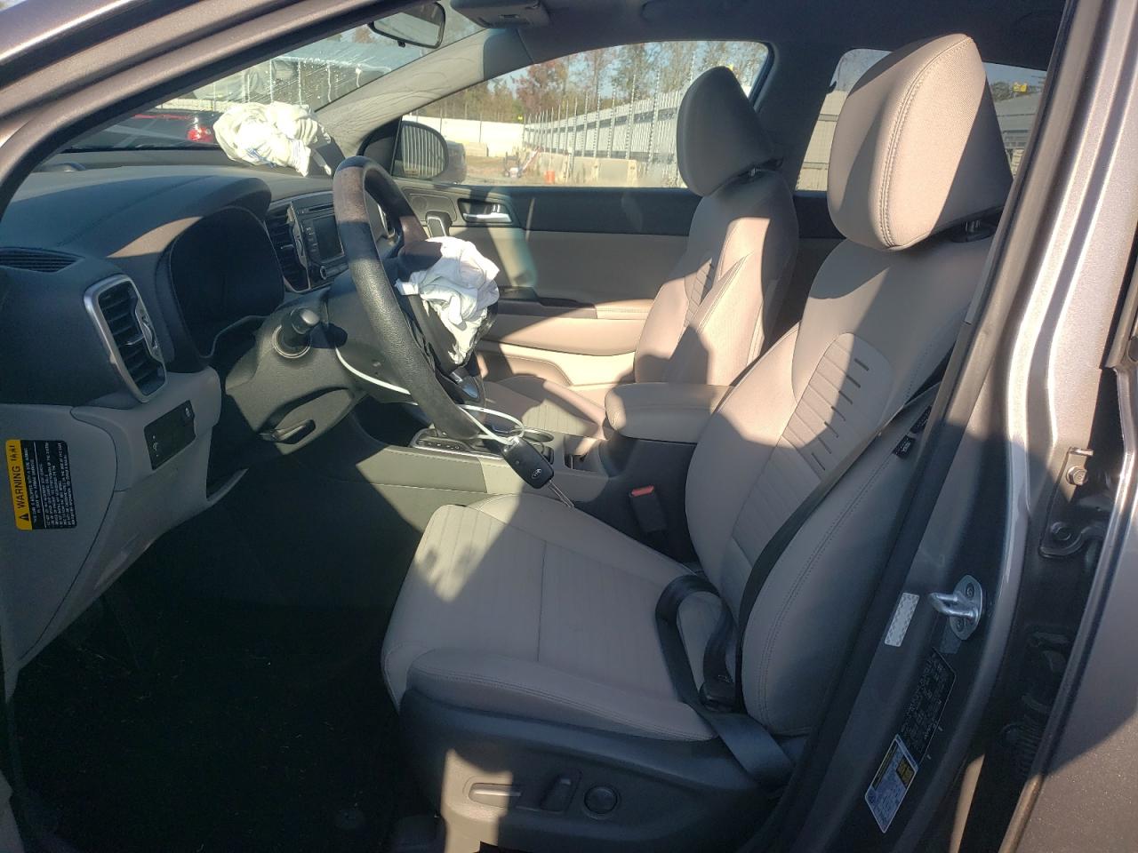 2017 KIA Sportage VIN KNDPM3AC6H7292284 Copart auction photo, front end / side damage thumbnail 7