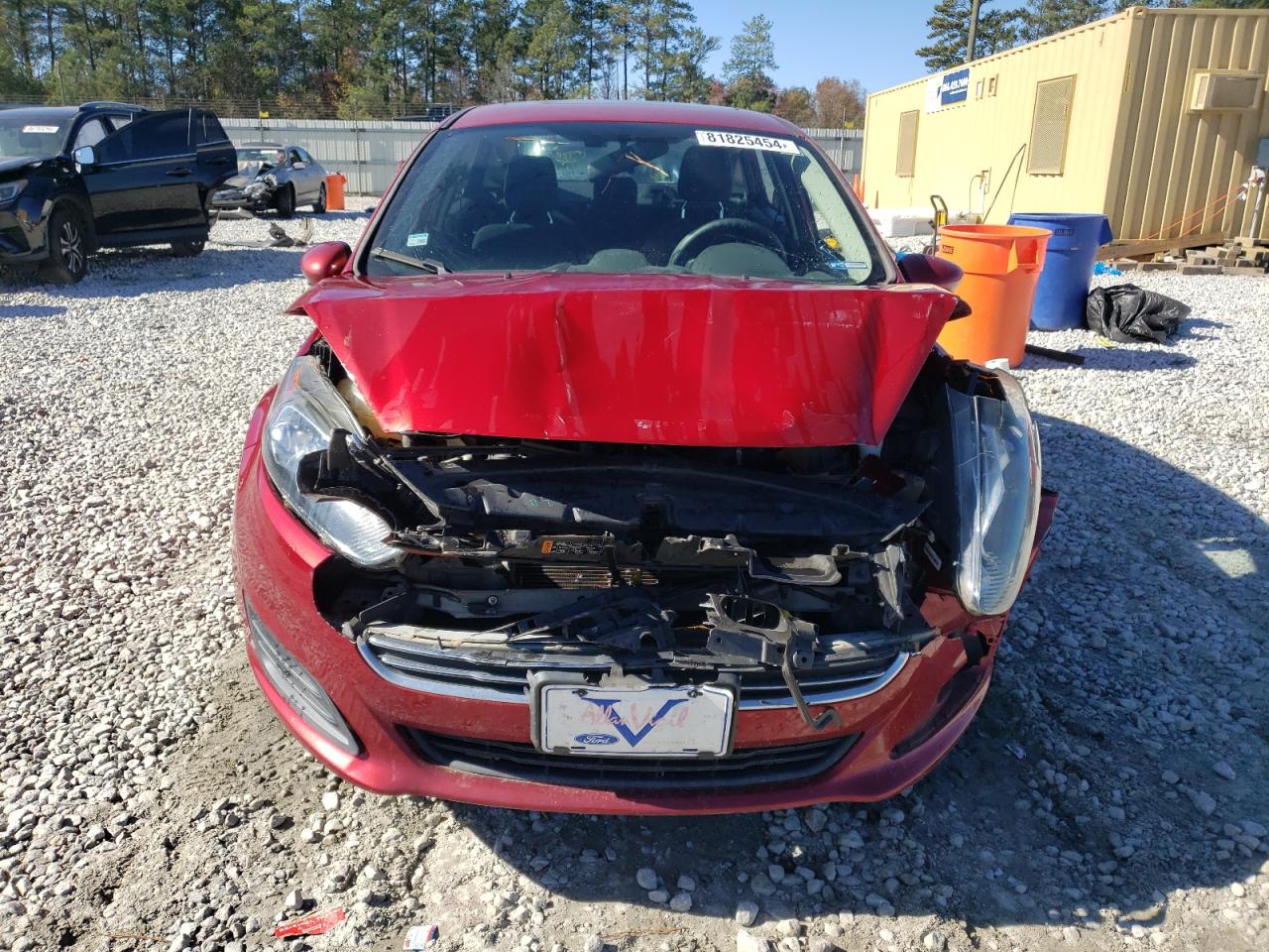 2017 Ford Fiesta VIN 3FADP4BJXHM103080 Copart auction photo, front end damage thumbnail 5