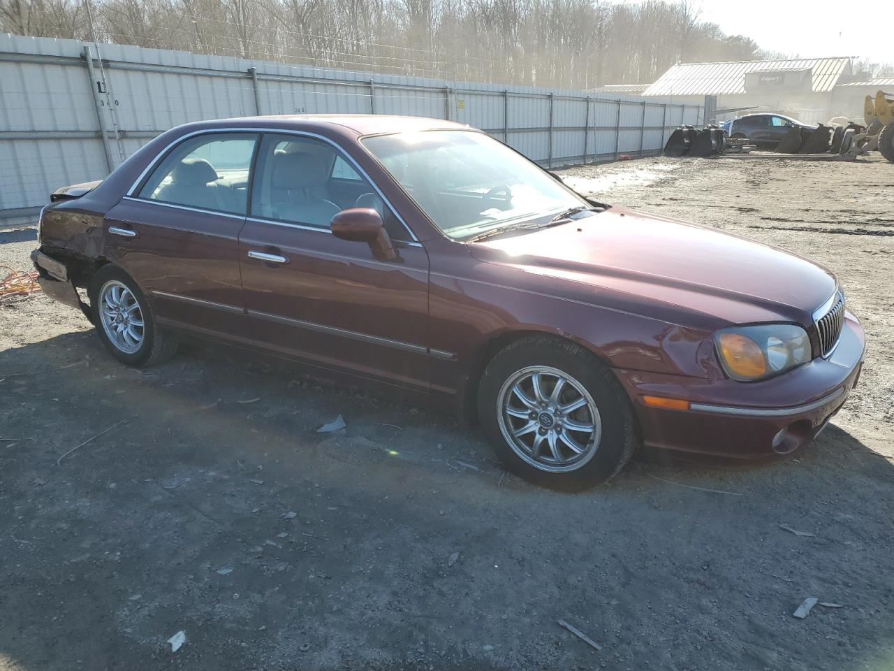 2002 Hyundai Grandeur VIN KMHFU45EX2A231152 Copart auction photo, rear end damage thumbnail 4