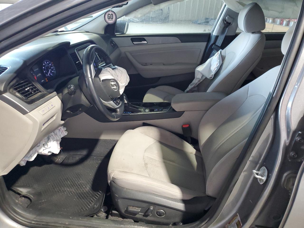 2019 Hyundai Sonata VIN 5NPE34AF8KH794260 Copart auction photo, front end / rear end damage thumbnail 7