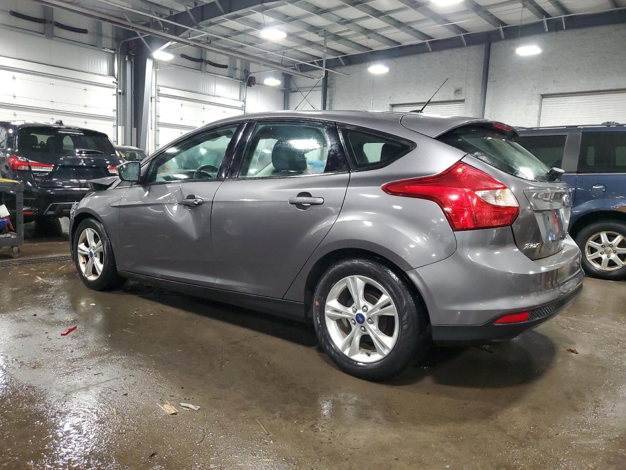 2014 Ford Focus VIN 1FADP3K22EL374120 Copart auction photo, front end / side damage thumbnail 2