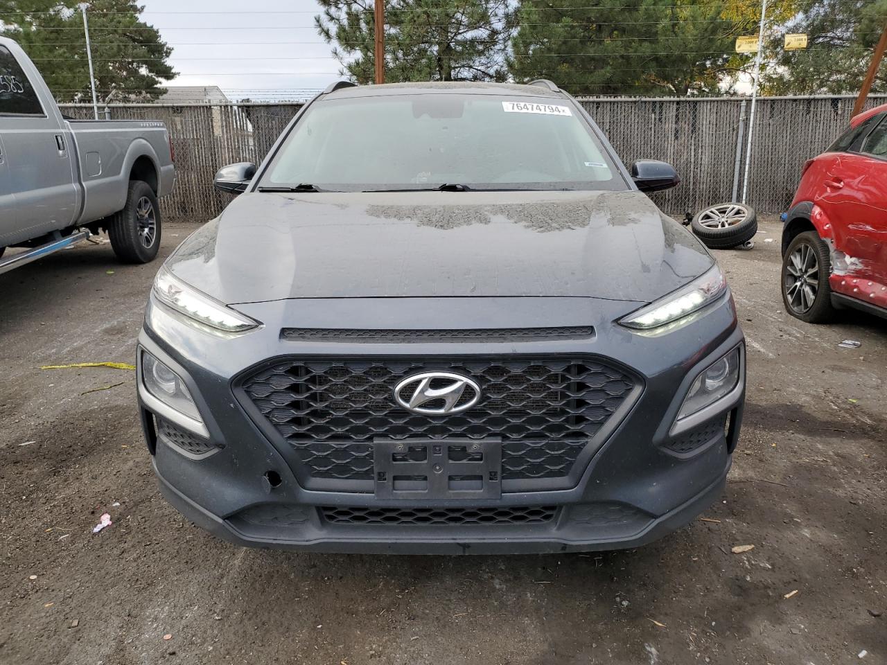 2020 Hyundai Kona VIN KM8K2CAA7LU564829 Copart auction photo, rear end damage thumbnail 5
