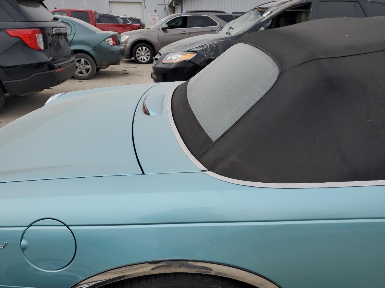 2002 Ford Thunderbird VIN 1FAHP60A62Y117960 Copart auction photo, side damage thumbnail 10