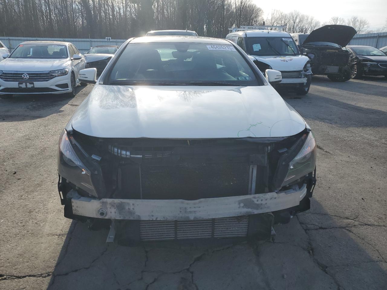 2016 Mercedes-Benz CLA-klasse VIN WDDSJ4EB9GN356893 Copart auction photo, front end damage thumbnail 5