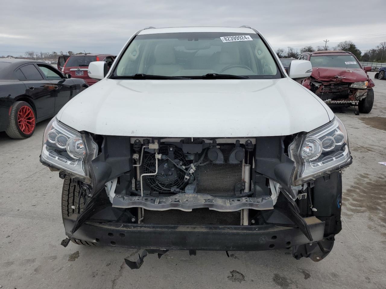 2019 Lexus GX VIN JTJBM7FX4K5232274 Copart auction photo, front end damage thumbnail 5