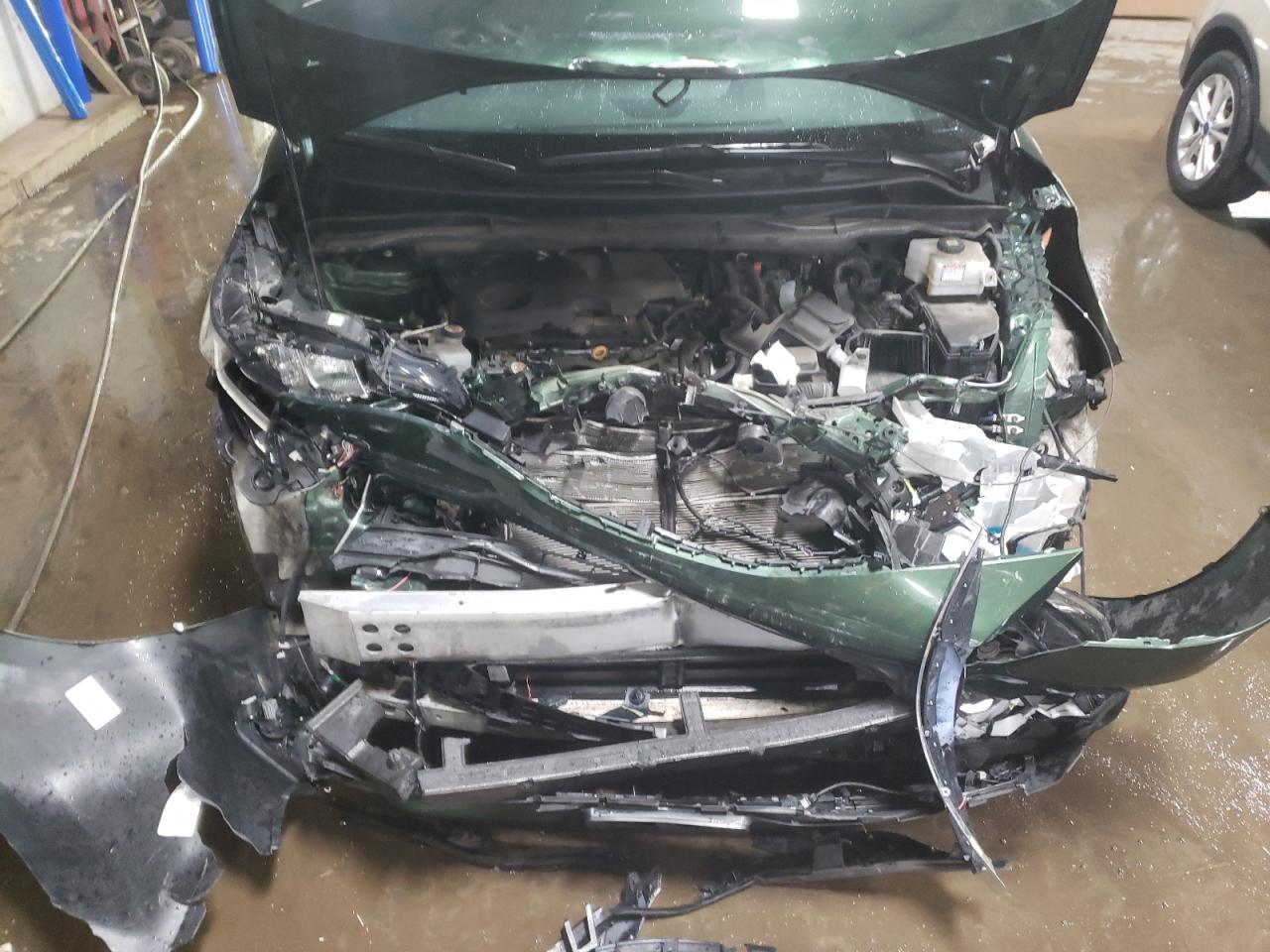 2021 Toyota Sienna VIN 5TDYRKEC8MS026985 Copart auction photo, front end / mechanical damage thumbnail 12
