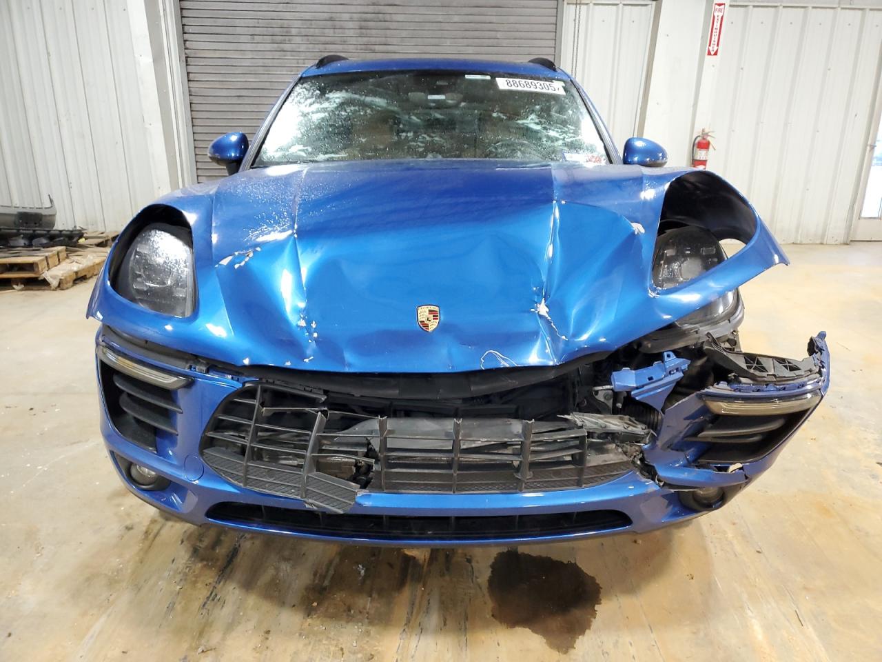 2017 Porsche Macan VIN WP1AA2A59HLB09783 Copart auction photo, front end damage thumbnail 5