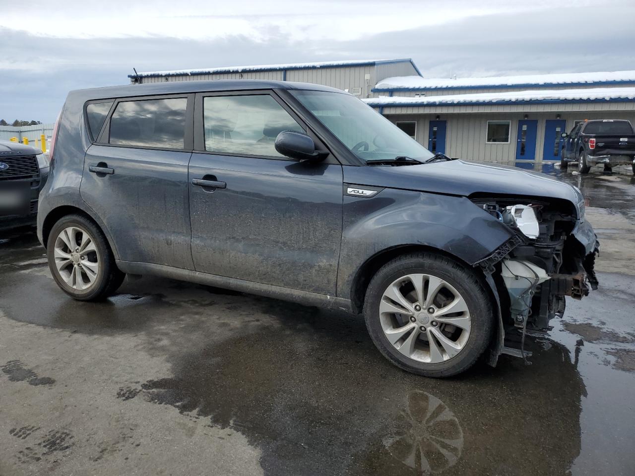 2016 KIA Soul VIN KNDJP3A5XG7241092 Copart auction photo, front end damage thumbnail 4