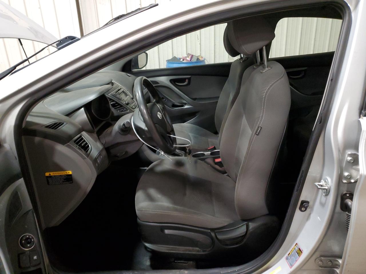 2014 Hyundai Elantra VIN KMHDH4AE7EU037425 Copart auction photo, front end damage thumbnail 7