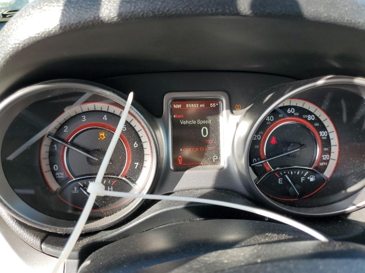 2020 Dodge Journey VIN 3C4PDCGB6LT272443 Copart auction photo, rear end / front end damage thumbnail 9