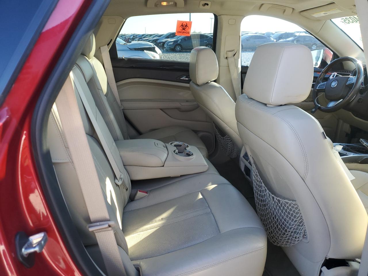 2010 Cadillac SRX VIN 3GYFNAEY5AS510459 Copart auction photo, front end / rear end damage thumbnail 11