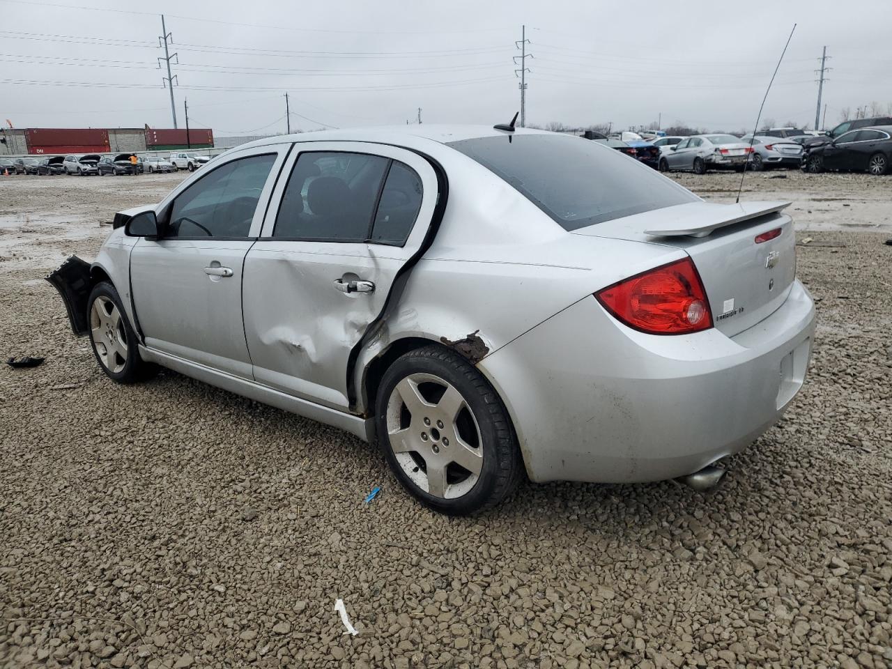 2009 Chevrolet Cobalt VIN 1G1AT58H697121664 Copart auction photo, front end / side damage thumbnail 2