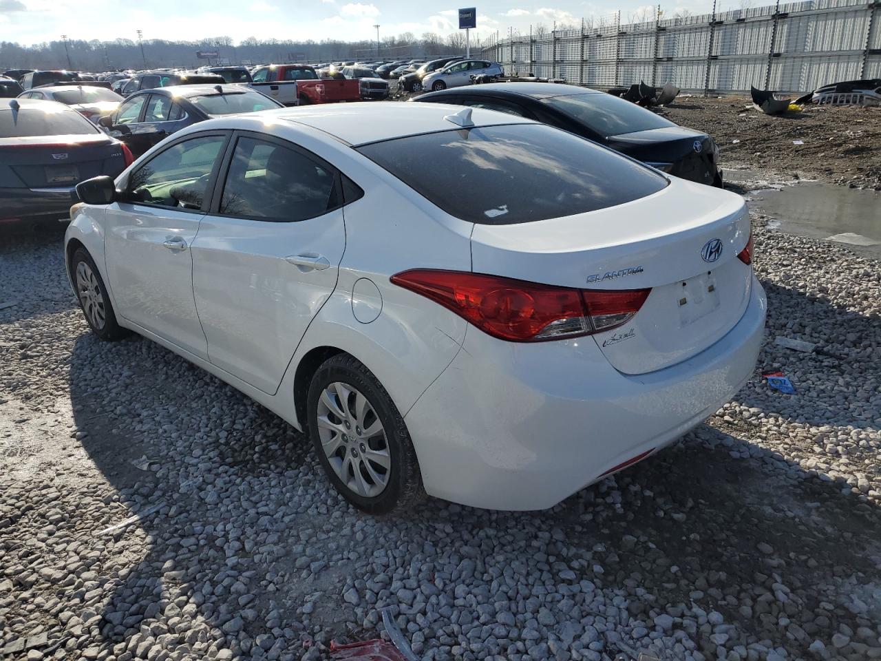 2011 Hyundai Elantra VIN 5NPDH4AE0BH050771 Copart auction photo, all over damage thumbnail 2