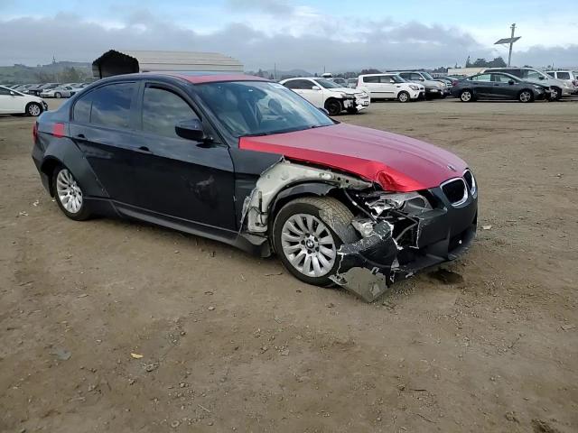 2009 BMW 3er VIN WBAPH57529NM32513 Copart auction photo, front end / undercarriage damage thumbnail 11