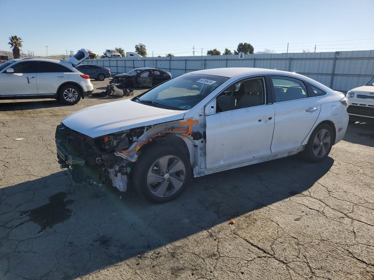 2017 Hyundai Sonata VIN KMHE14L25HA062664