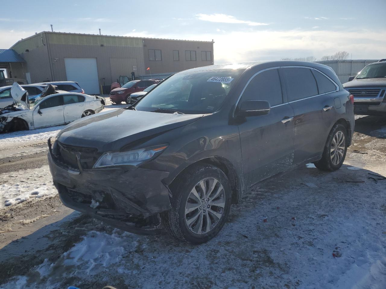 2016 Acura MDX VIN 5FRYD4H45GB051882 - Copart auction photo