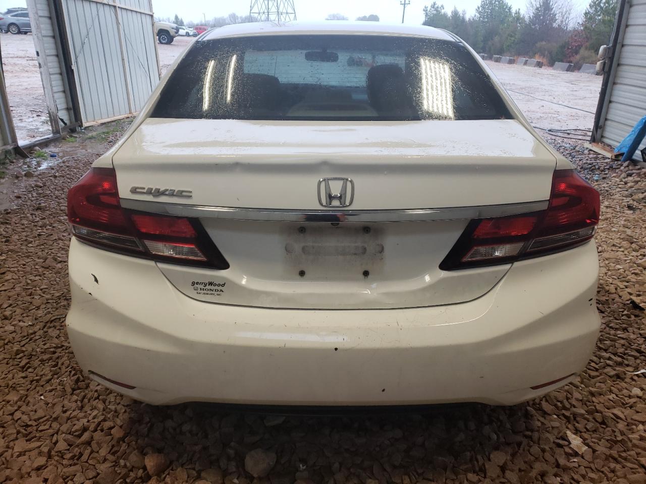 2015 Honda Civic VIN 19XFB2F72FE119110 Copart auction photo, all over damage thumbnail 6