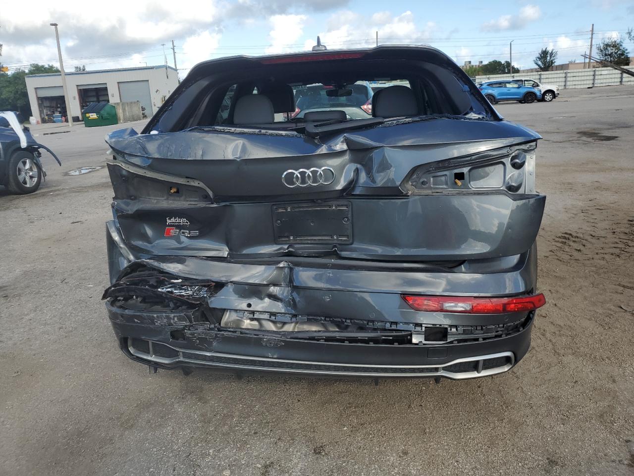 2018 Audi SQ5 VIN WA1A4AFY5J2114362 Copart auction photo, rear end damage thumbnail 6