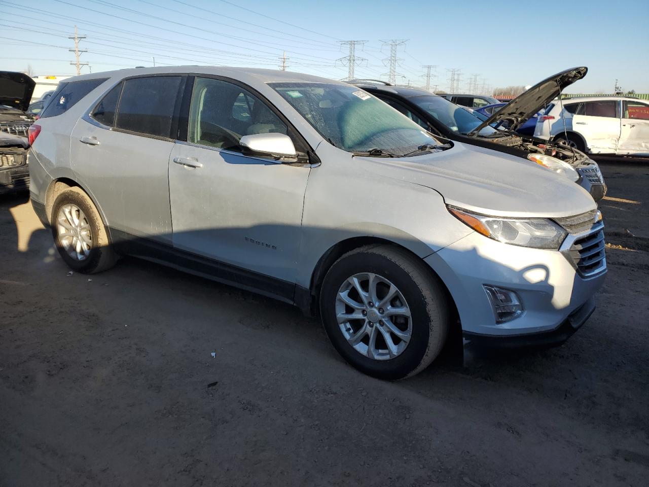 2018 Chevrolet Equinox VIN 2GNAXSEV7J6210515 Copart auction photo, minor dent/scratches damage thumbnail 4