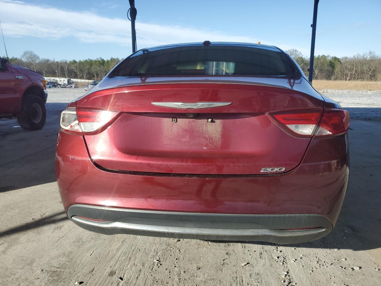 2015 Chrysler 200 VIN 1C3CCCAB0FN529938 Copart auction photo, front end / minor dent/scratches damage thumbnail 6