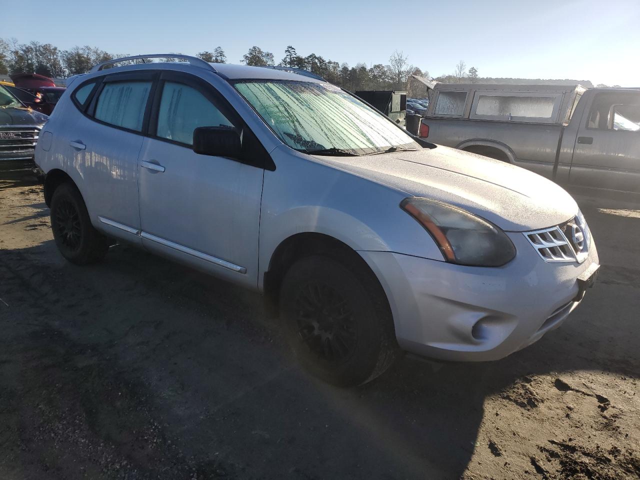 2014 Nissan Rogue VIN JN8AS5MV7EW701662 Copart auction photo, rear end damage thumbnail 4