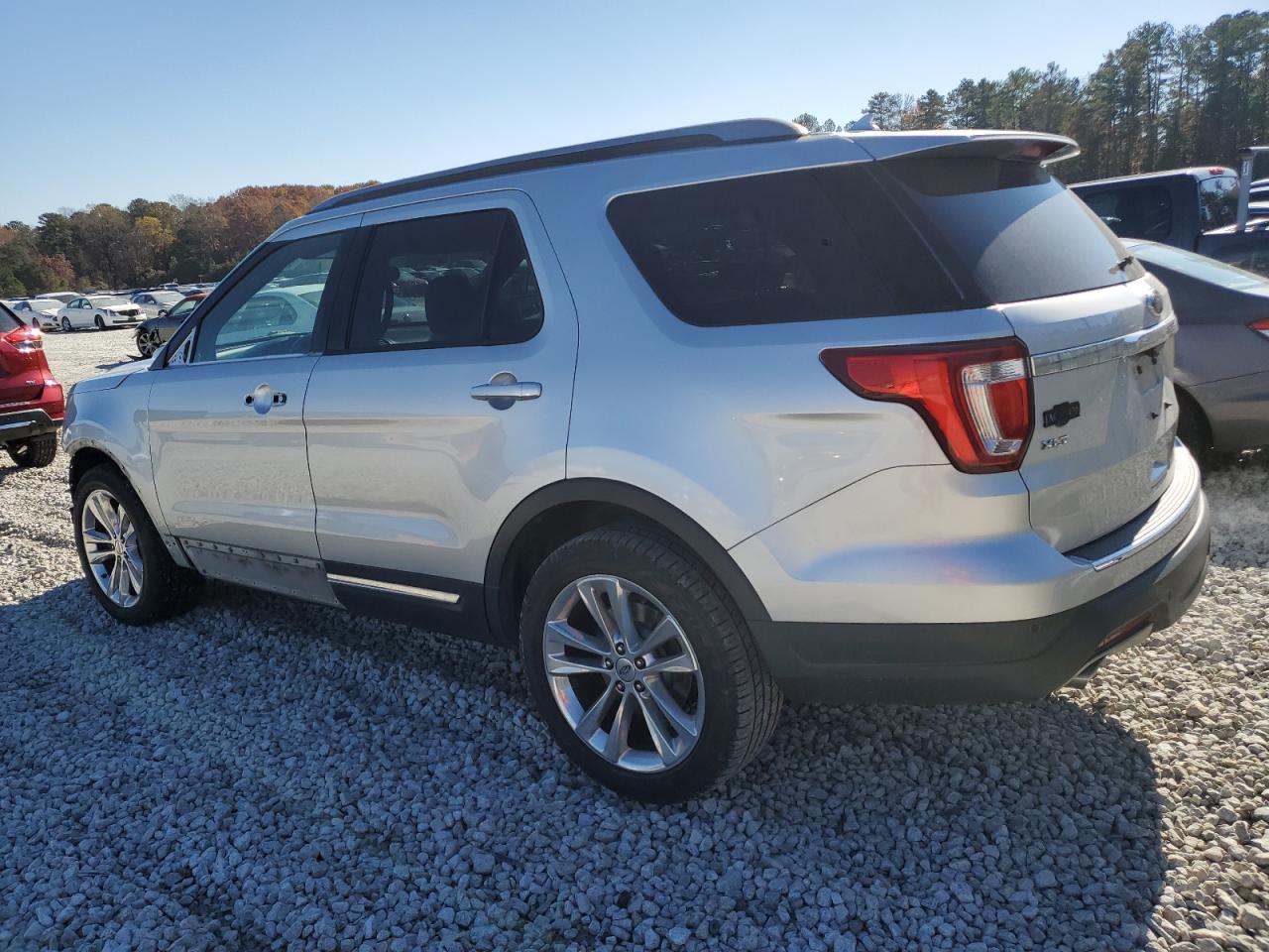 2018 Ford Explorer VIN 1FM5K7D83JGA51716 Copart auction photo, front end / undercarriage damage thumbnail 2