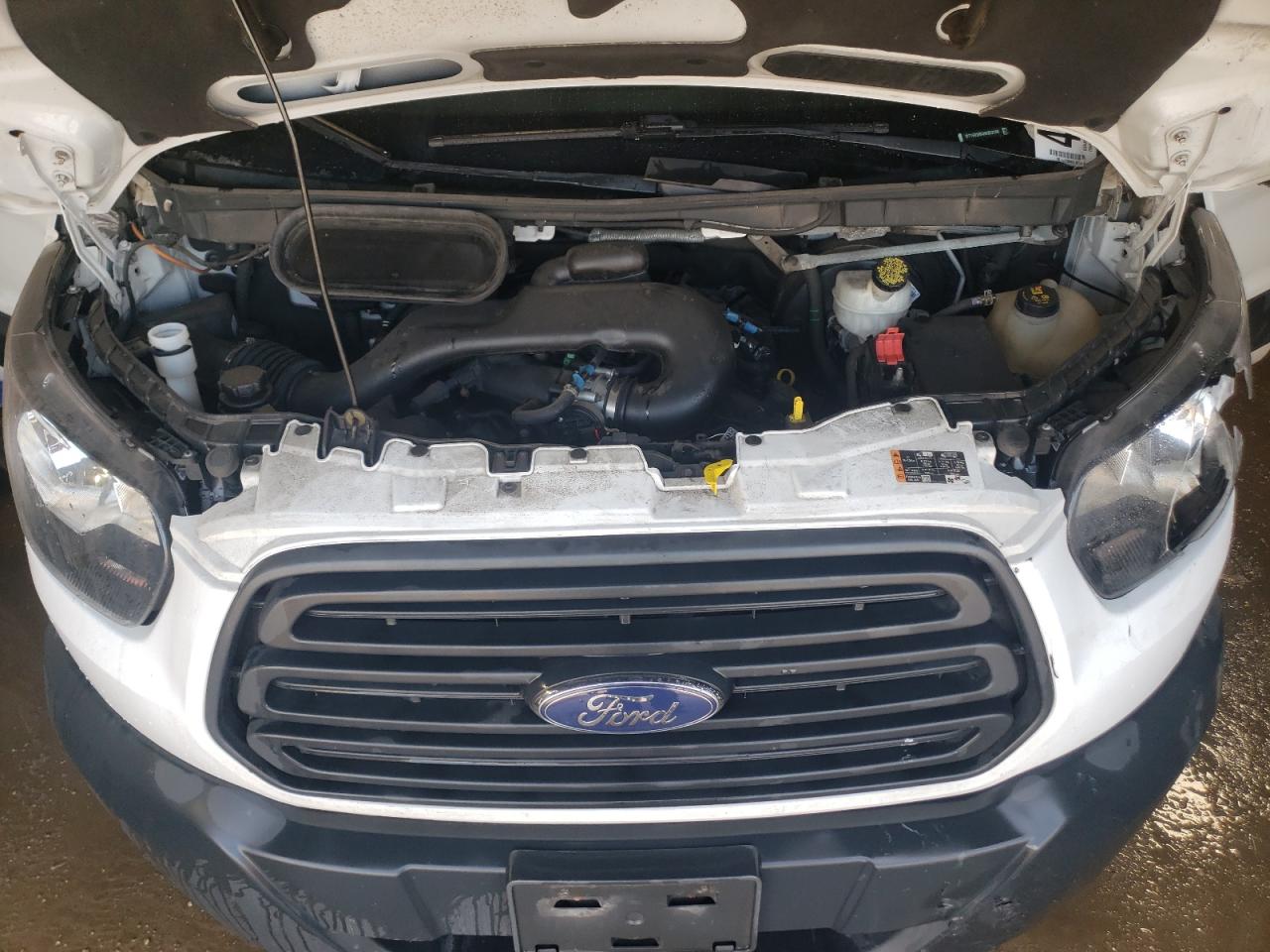 2017 Ford Transit VIN 1FTYR2XM4HKB53168 Copart auction photo, front end / side damage thumbnail 11