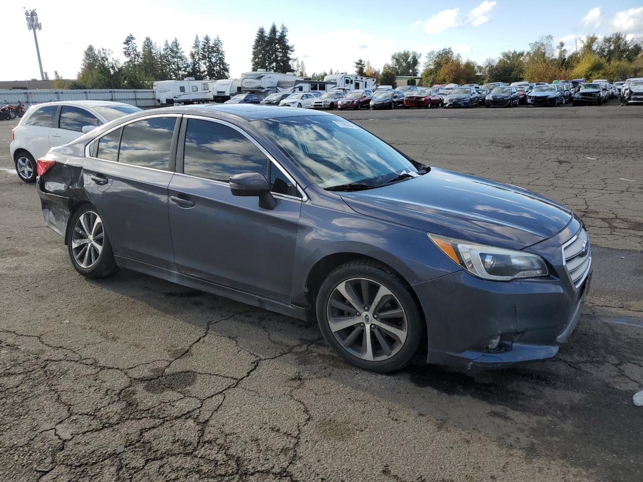 2016 Subaru Legacy VIN 4S3BNBN63G3024787 Copart auction photo, rear end / side damage thumbnail 4