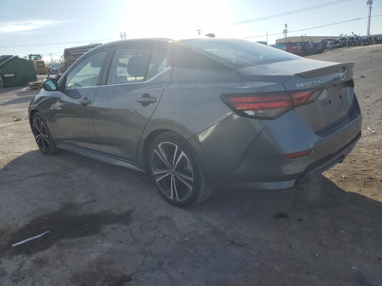 2022 Nissan Sentra VIN 3N1AB8DV6NY270840 Copart auction photo, hail / minor dent/scratches damage thumbnail 2