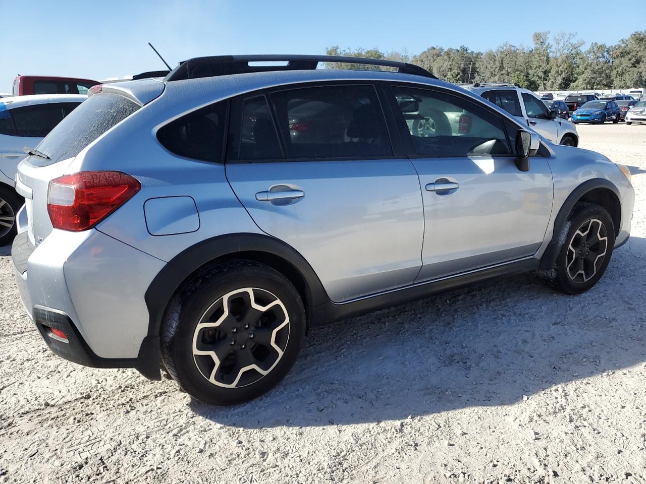 2014 Subaru XV VIN JF2GPAGC1E8285544 Copart auction photo, side / rear end damage thumbnail 3