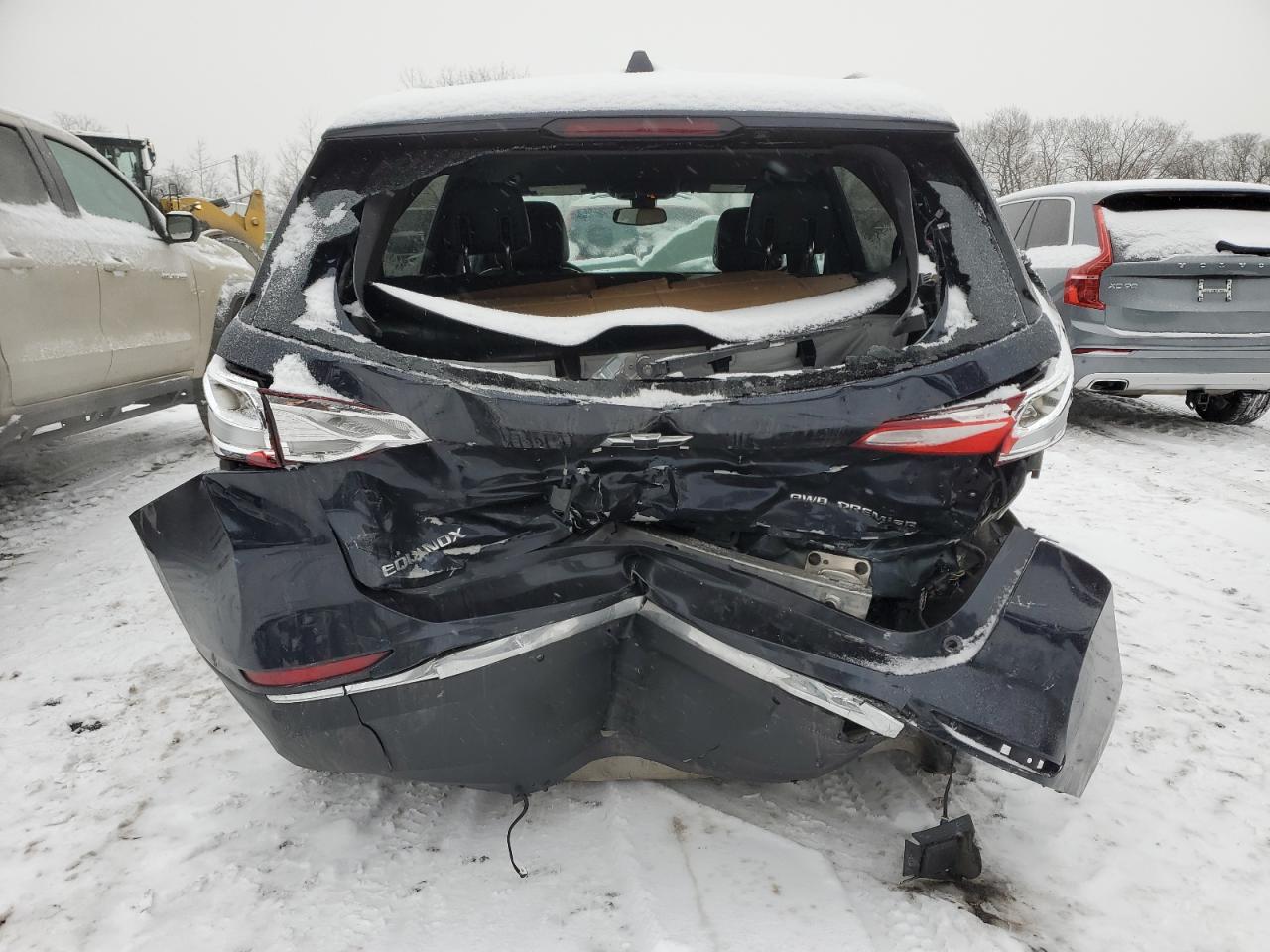2020 Chevrolet Equinox VIN 3GNAXXEV6LS723708 Copart auction photo, rear end damage thumbnail 6