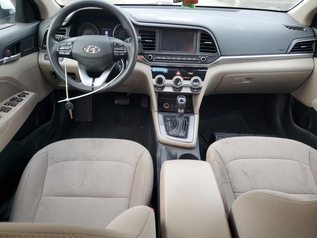 2019 Hyundai Elantra VIN 5NPD84LF6KH470461 Copart auction photo, rear end / front end damage thumbnail 8