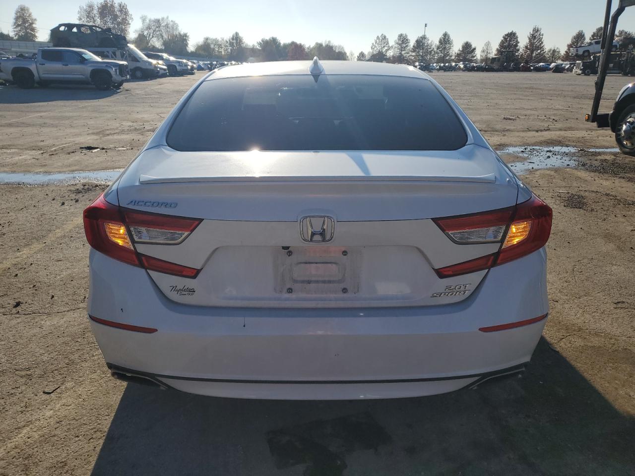 2019 Honda Accord VIN 1HGCV2F35KA026684 Copart auction photo, front end / side damage thumbnail 6