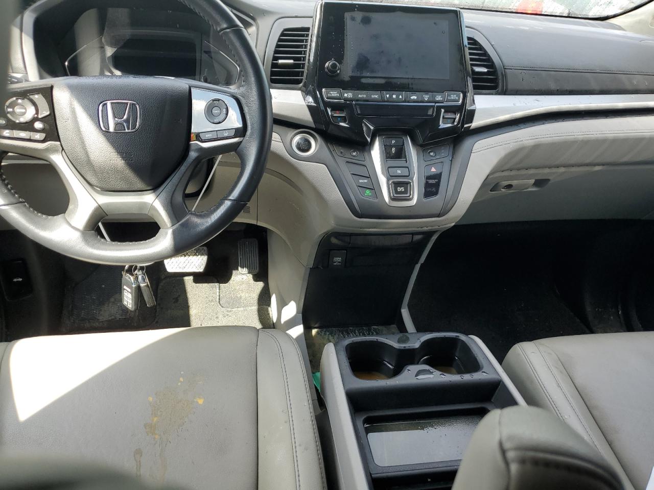 2019 Honda Odyssey VIN 5FNRL6H76KB110154 Copart auction photo, water/flood damage thumbnail 8