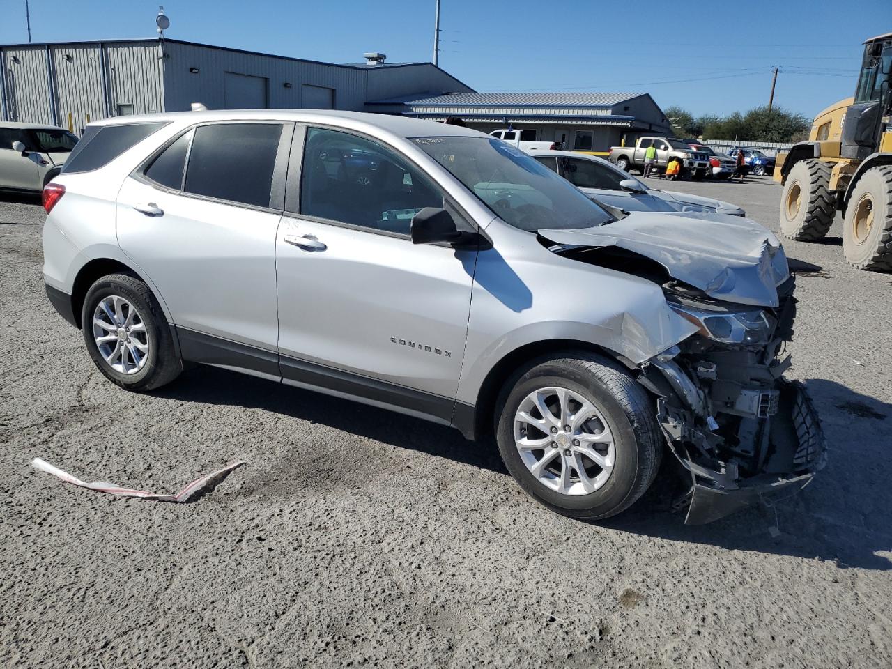 2021 Chevrolet Equinox VIN 3GNAXHEV2MS161166 Copart auction photo, front end damage thumbnail 4
