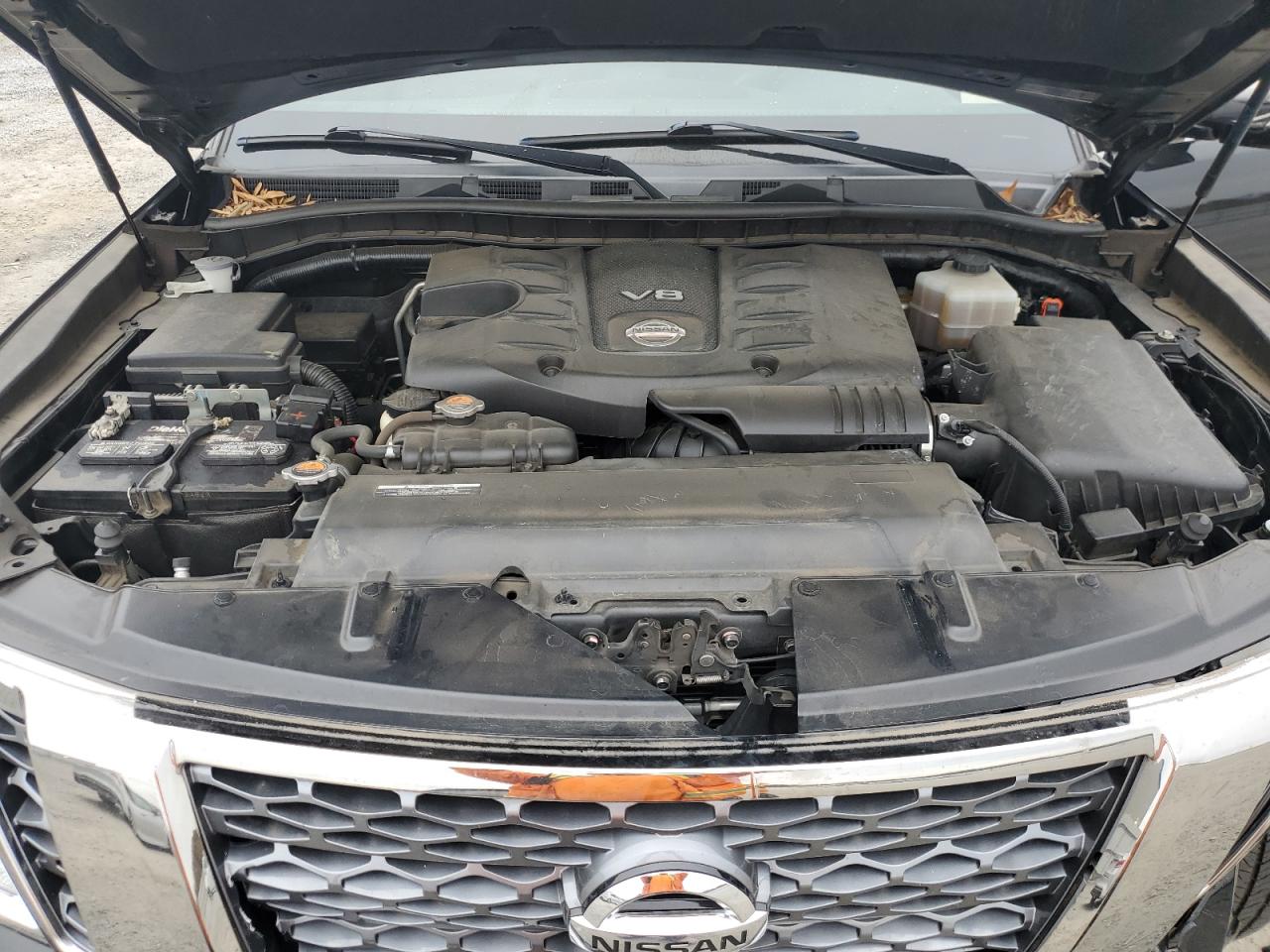 2018 Nissan Armada VIN JN8AY2NF7J9331973 Copart auction photo, front end / minor dent/scratches damage thumbnail 12