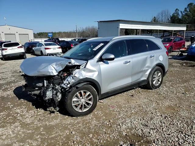 2018 KIA Sorento VIN 5XYPG4A56JG394644 Copart auction photo, front end / side damage thumbnail 11