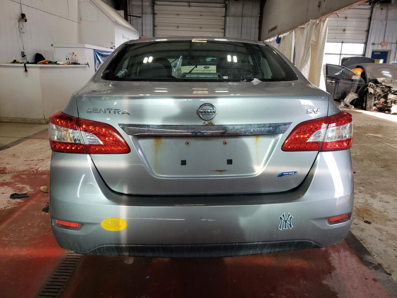 2013 Nissan Sentra VIN 3N1AB7AP4DL752976 Copart auction photo, front end damage thumbnail 6
