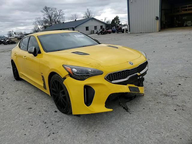 2018 KIA Stinger VIN KNAE35LC5J6020661 Copart auction photo, all over damage thumbnail 10
