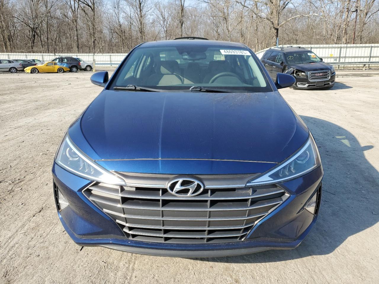 2020 Hyundai Elantra VIN 5NPD84LF4LH608029 Copart auction photo, front end / side damage thumbnail 5