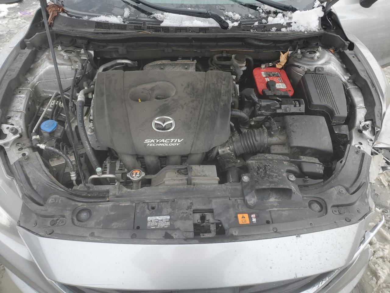 2015 Mazda 6 VIN JM1GJ1V65F1174681 Copart auction photo, front end / side damage thumbnail 11